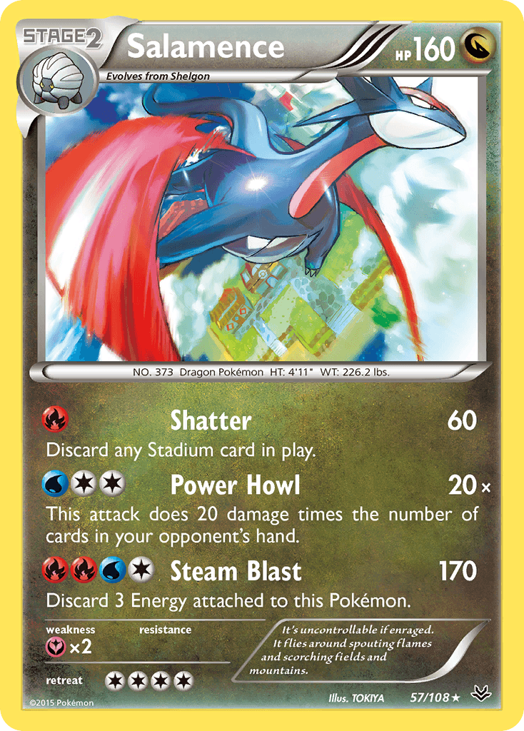 Salamence, kortbilde fra pokemontcg.io
