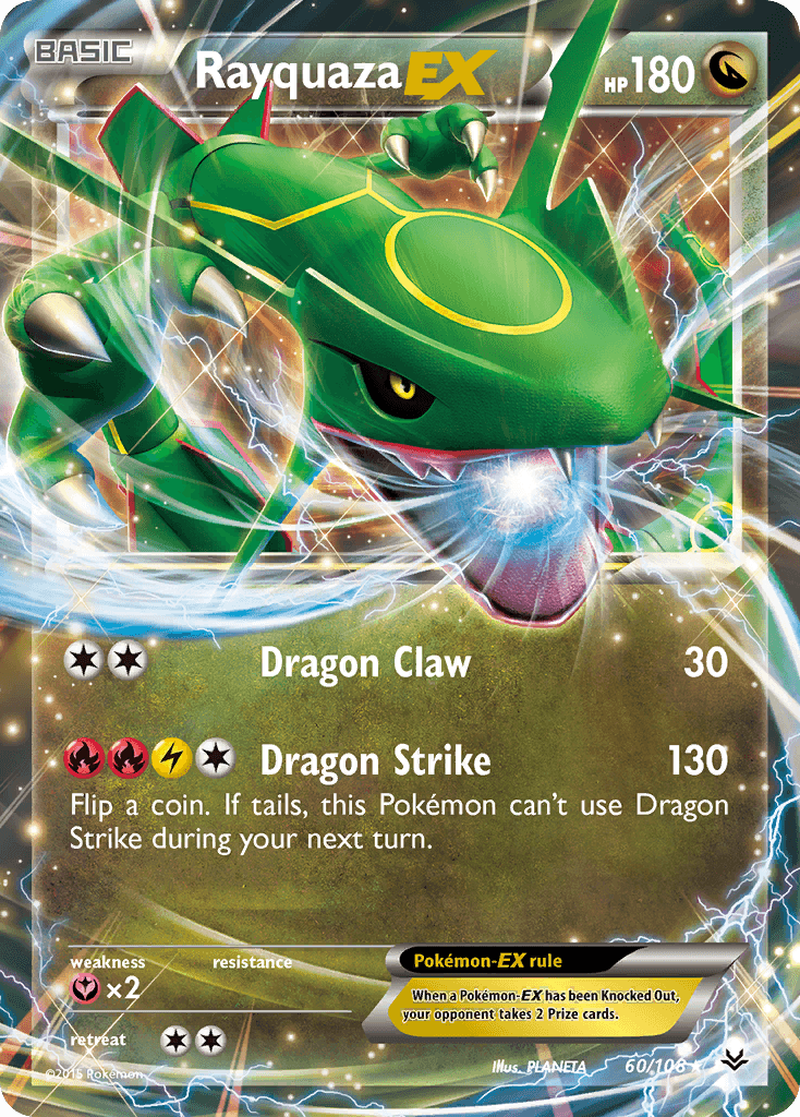 Rayquaza-EX, kortbilde fra pokemontcg.io