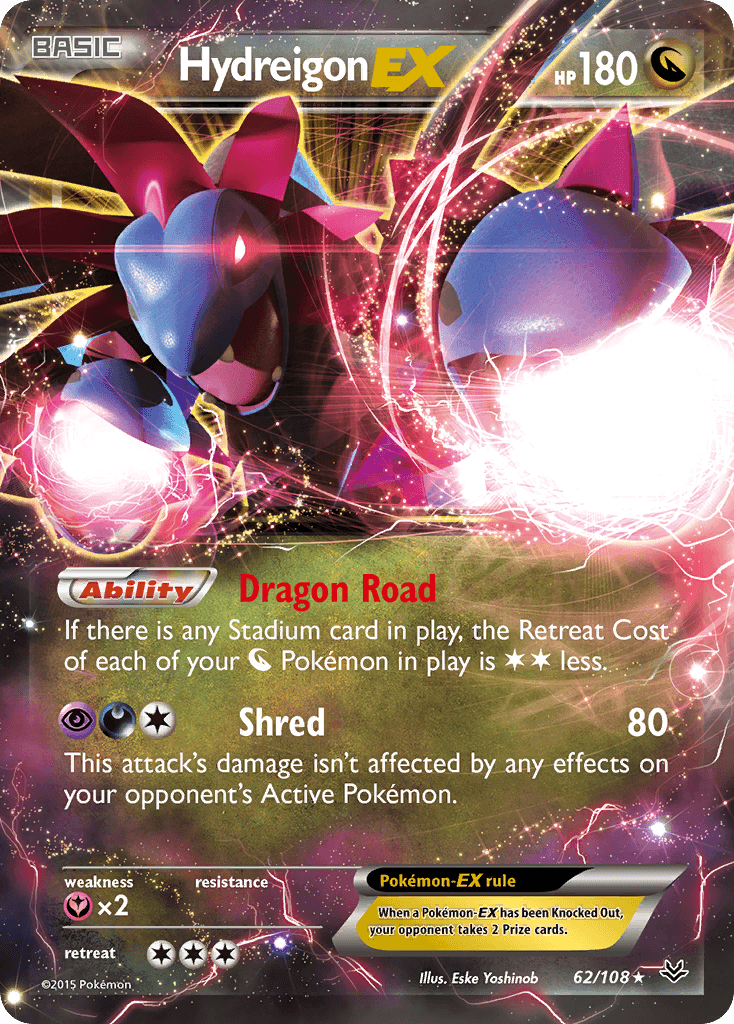 Hydreigon-EX, kortbilde fra pokemontcg.io