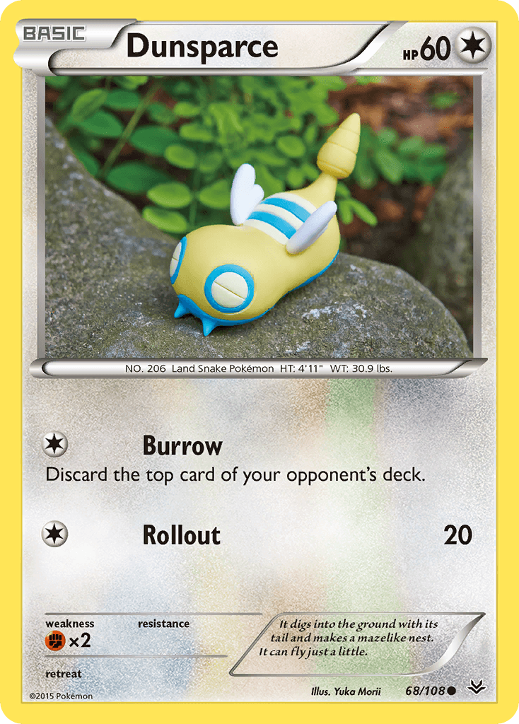 Dunsparce, kortbilde fra pokemontcg.io