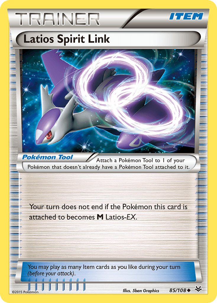 Latios Spirit Link, kortbilde fra pokemontcg.io