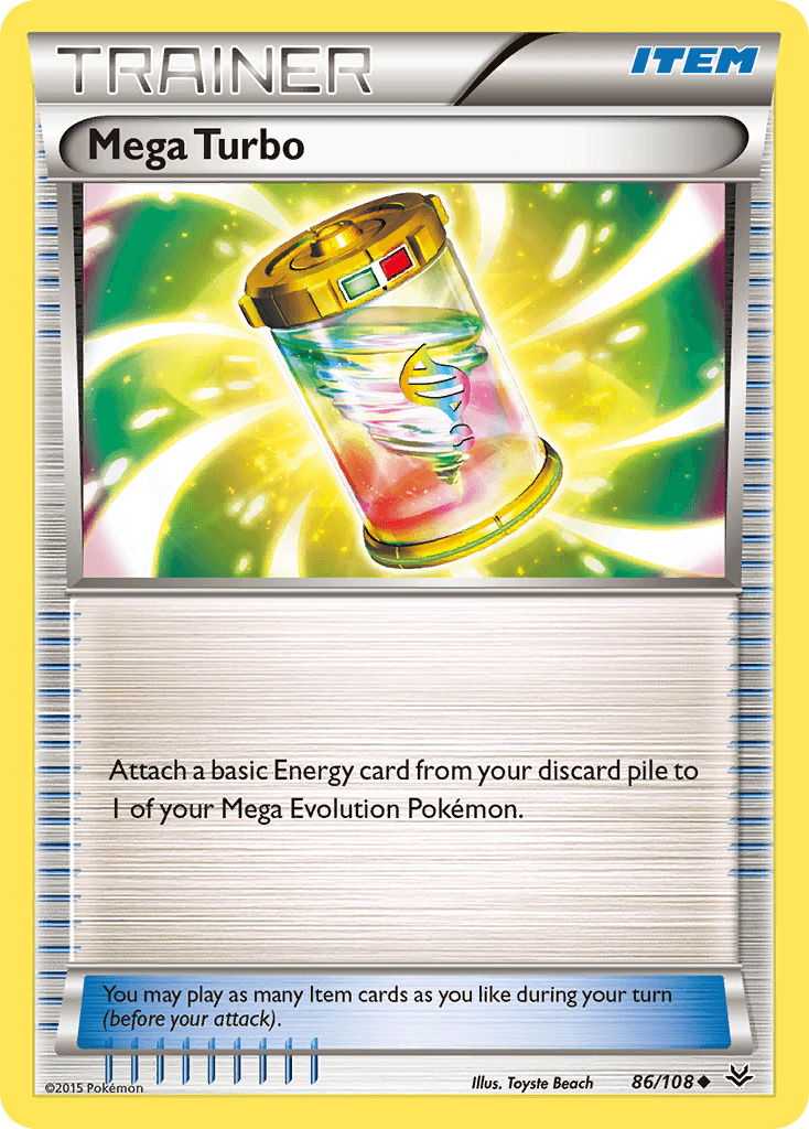Mega Turbo, kortbilde fra pokemontcg.io