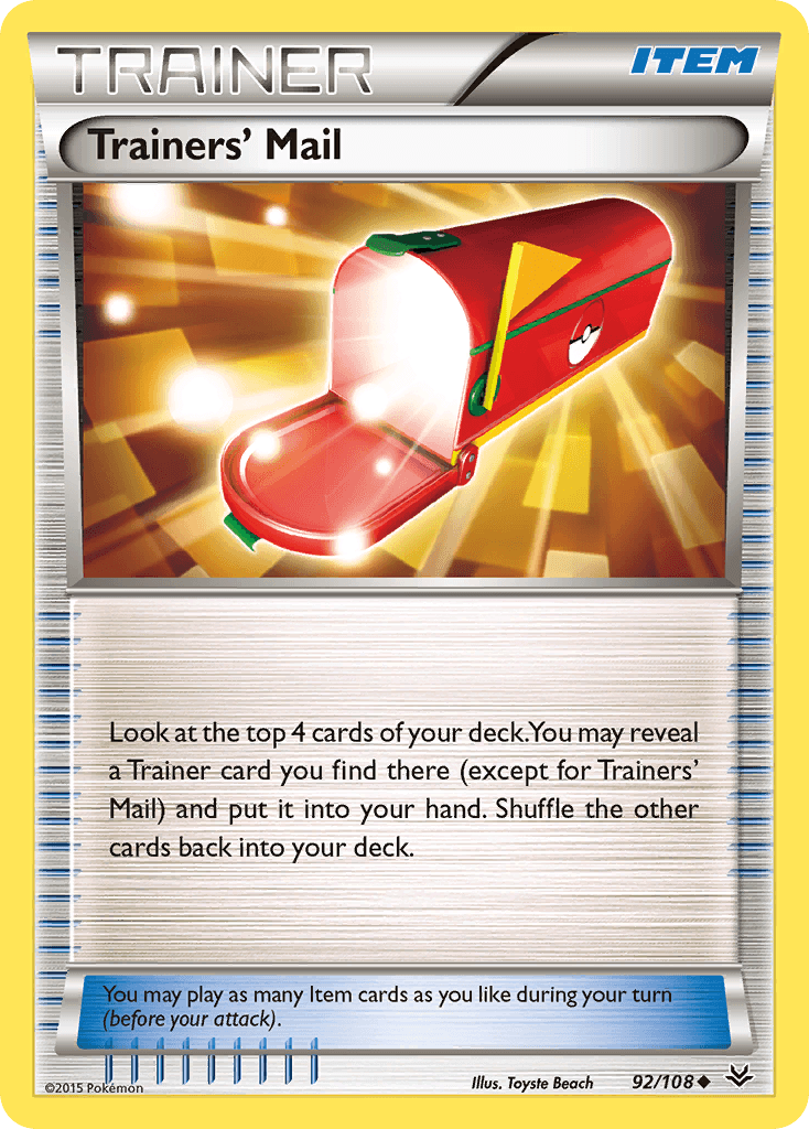 Trainers' Mail, kortbilde fra pokemontcg.io