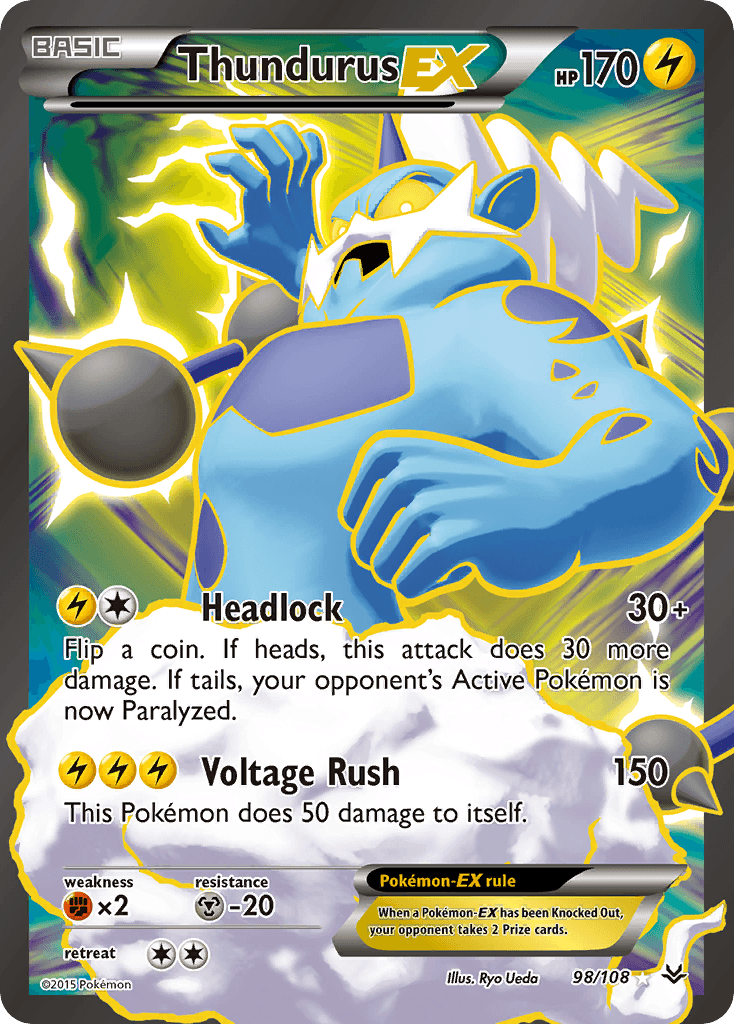 Thundurus-EX, kortbilde fra pokemontcg.io