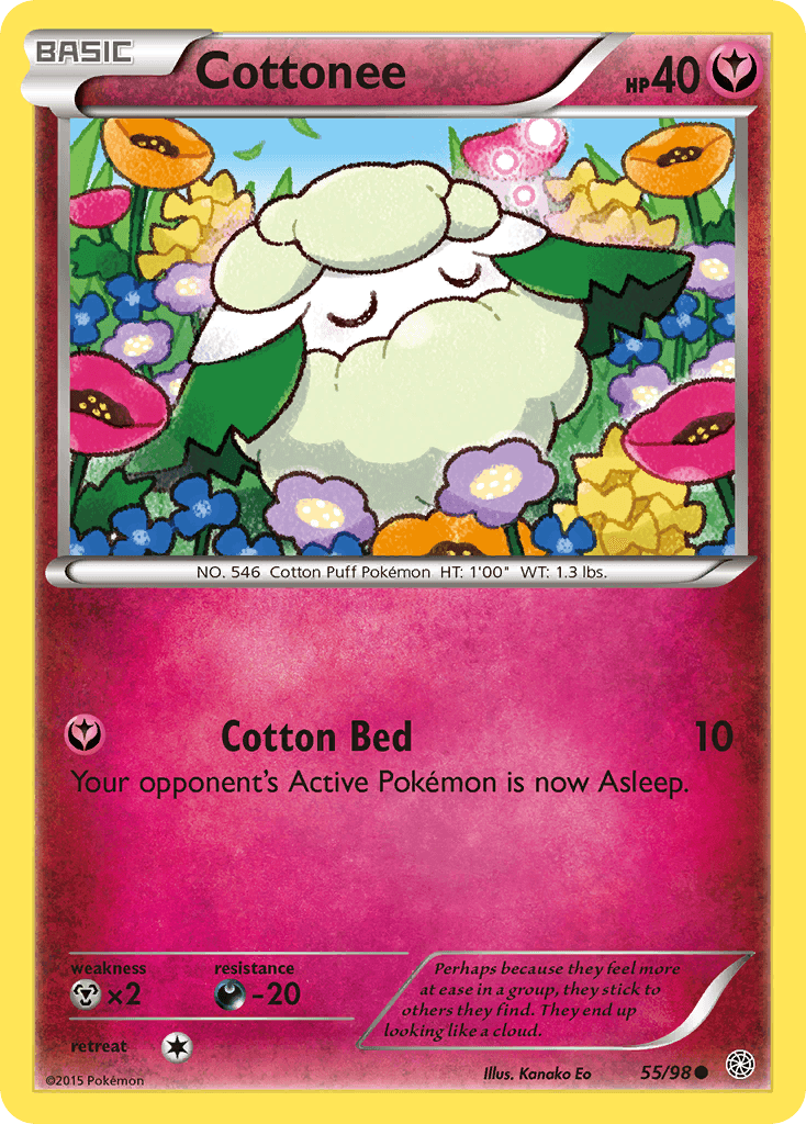 Cottonee, kortbilde fra pokemontcg.io