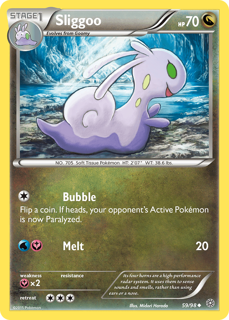 Sliggoo, kortbilde fra pokemontcg.io