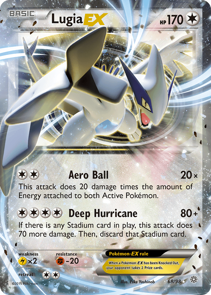 Lugia-EX, kortbilde fra pokemontcg.io