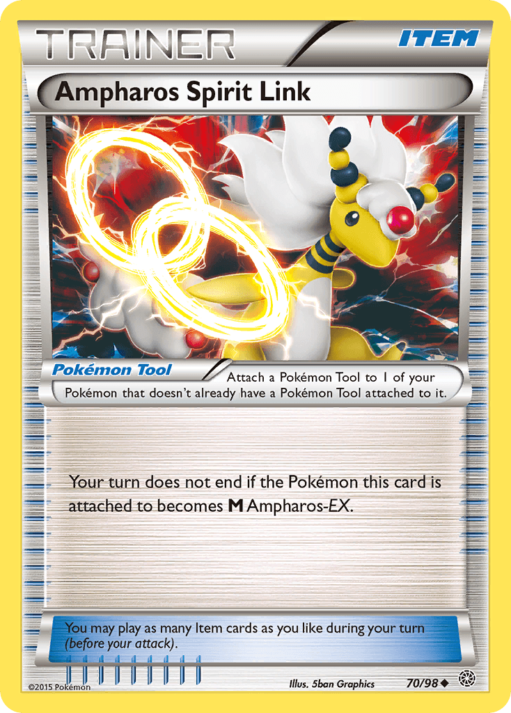 Ampharos Spirit Link, kortbilde fra pokemontcg.io