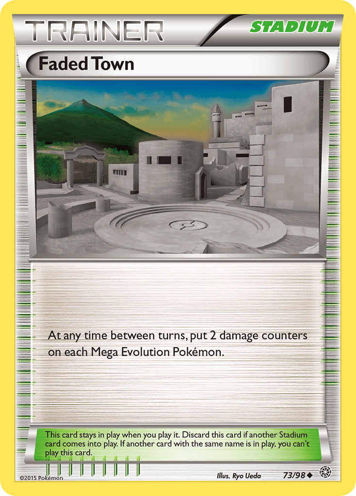 Faded Town, kortbilde fra pokemontcg.io