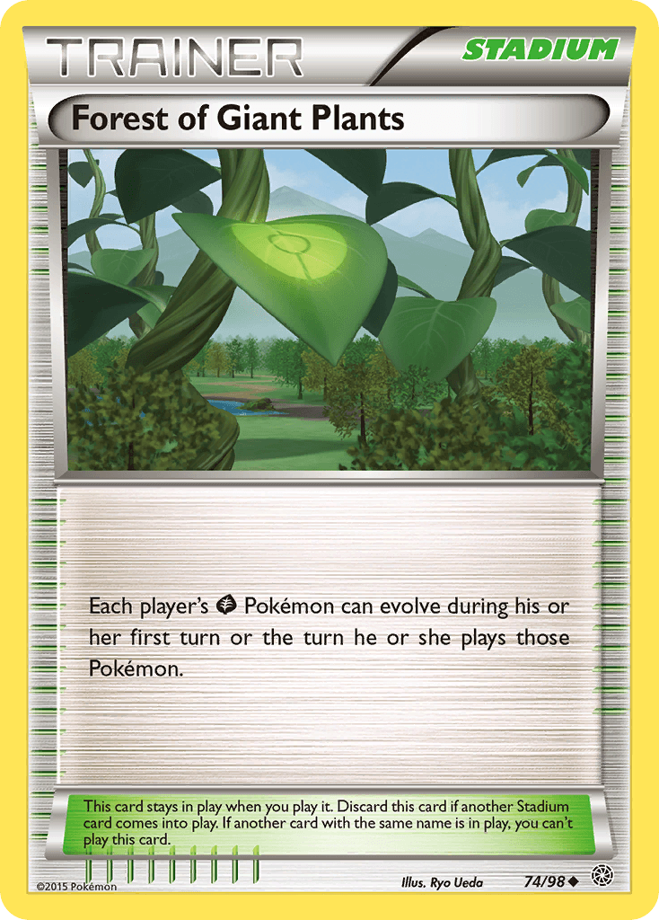 Forest of Giant Plants, kortbilde fra pokemontcg.io