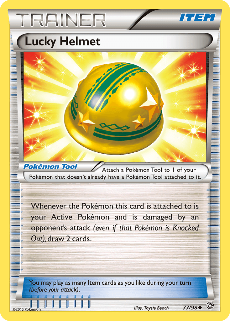 Lucky Helmet, kortbilde fra pokemontcg.io