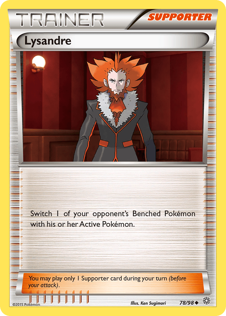 Lysandre, kortbilde fra pokemontcg.io