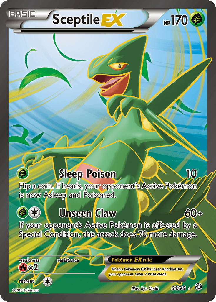 Sceptile-EX, kortbilde fra pokemontcg.io
