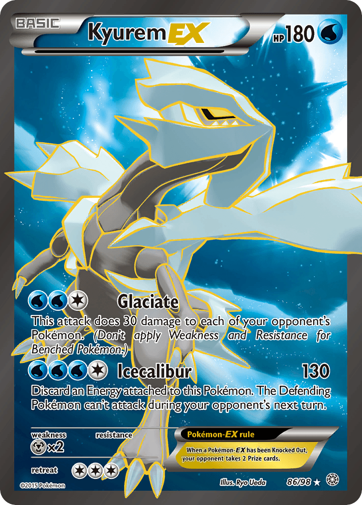 Kyurem-EX, kortbilde fra pokemontcg.io