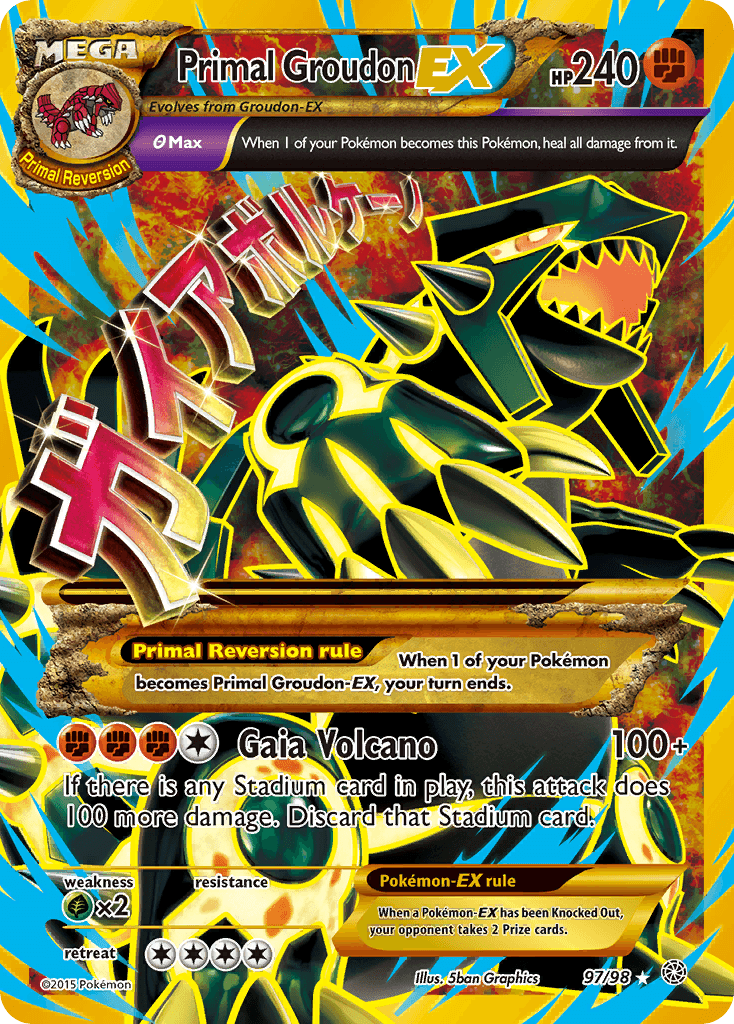 Primal Groudon-EX, kortbilde fra pokemontcg.io