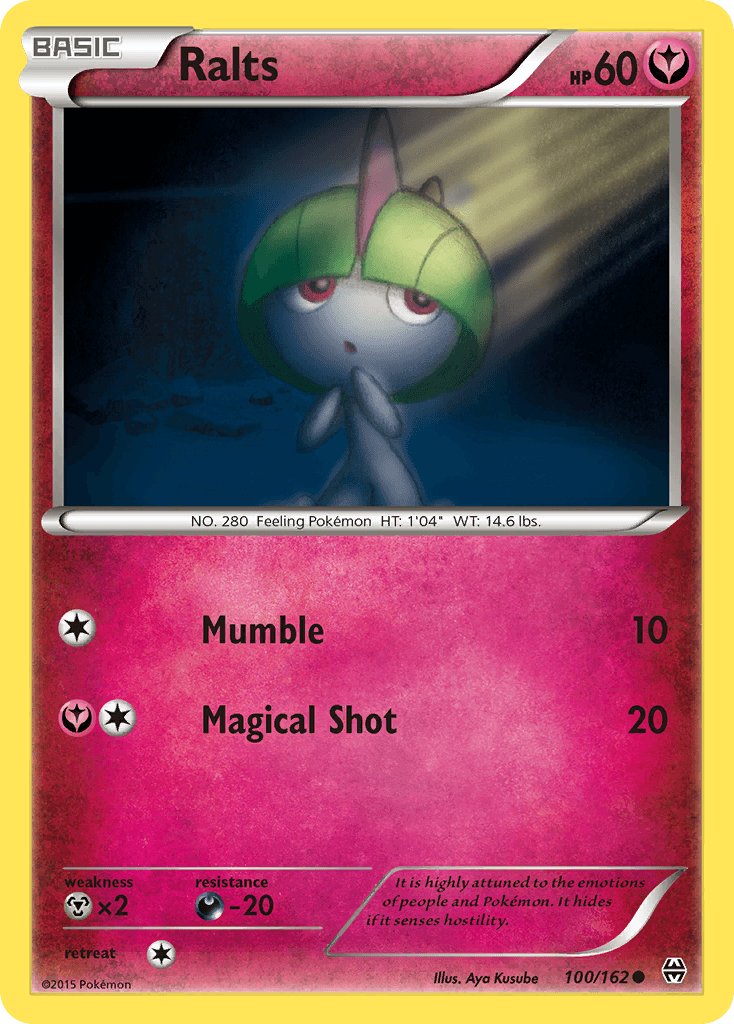 Ralts, kortbilde fra pokemontcg.io