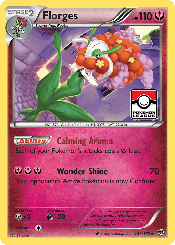 Florges, kortbilde fra pokemontcg.io