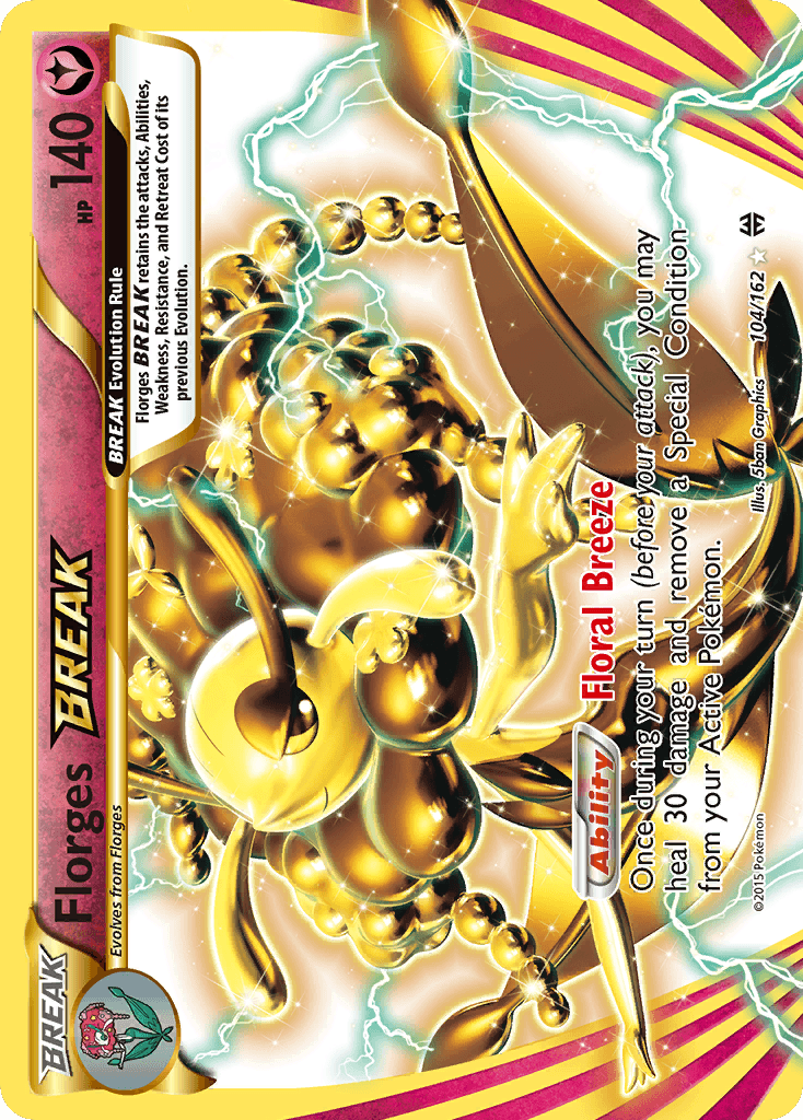 Florges BREAK, kortbilde fra pokemontcg.io