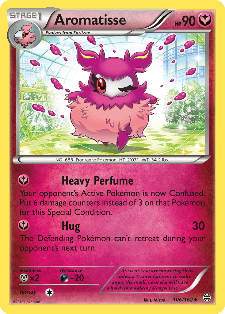 Aromatisse, kortbilde fra pokemontcg.io