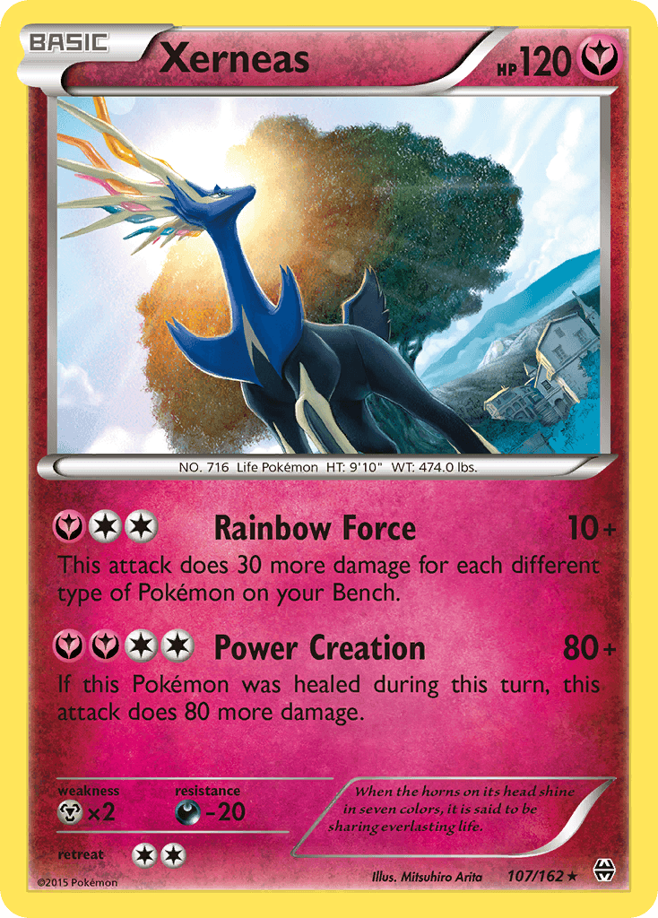 Xerneas, kortbilde fra pokemontcg.io