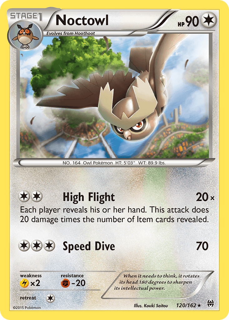 Noctowl, kortbilde fra pokemontcg.io