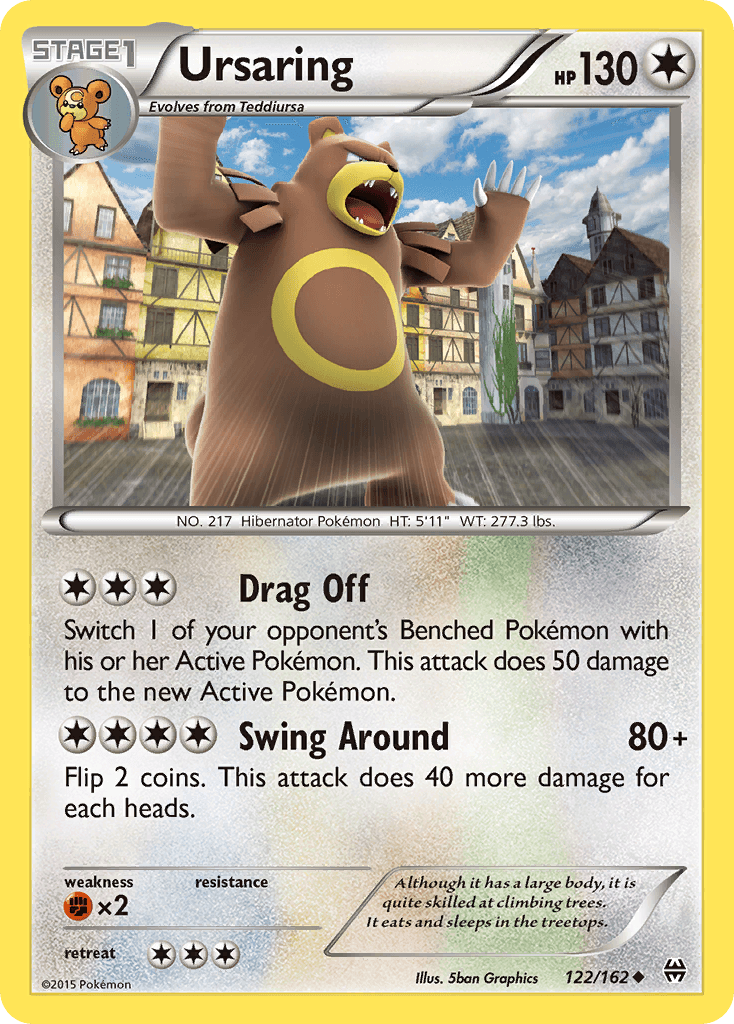 Ursaring, kortbilde fra pokemontcg.io