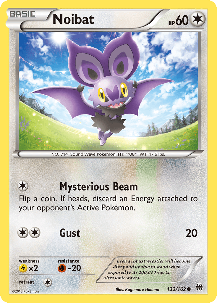 Noibat, kortbilde fra pokemontcg.io
