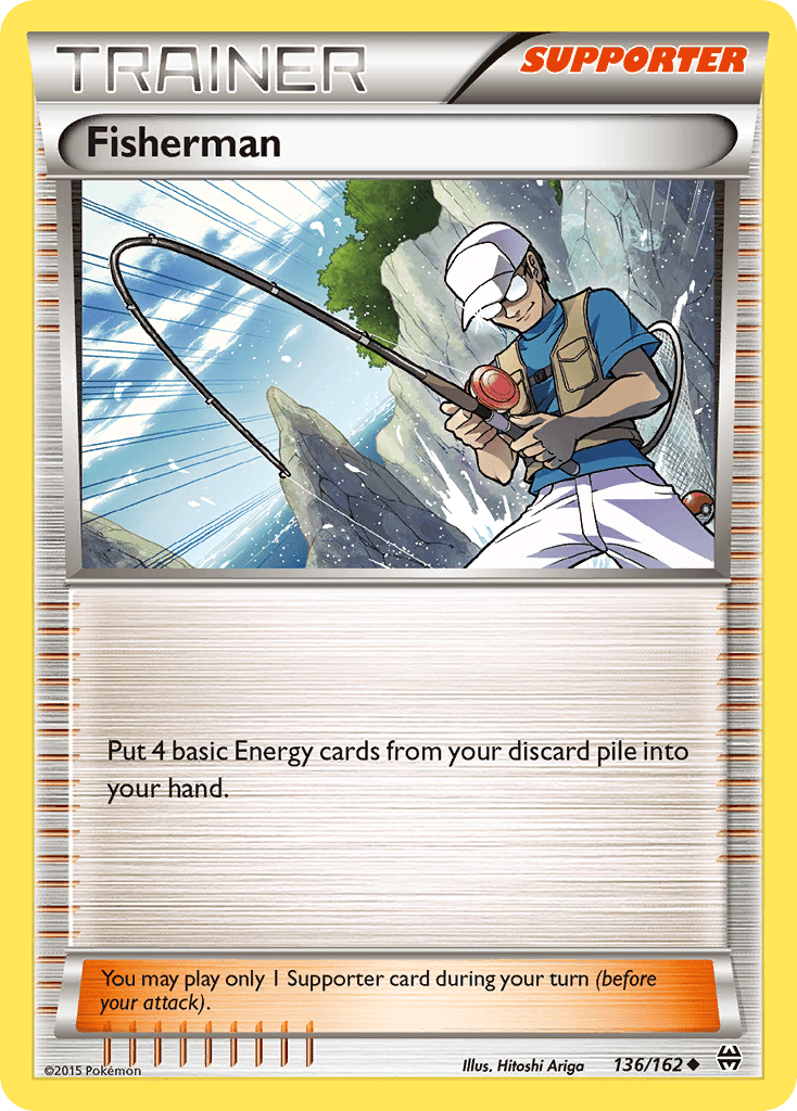 Fisherman, kortbilde fra pokemontcg.io