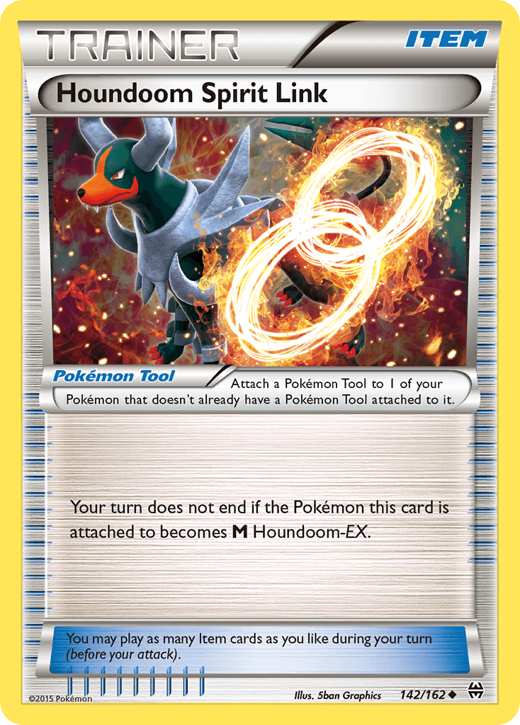 Houndoom Spirit Link, kortbilde fra pokemontcg.io
