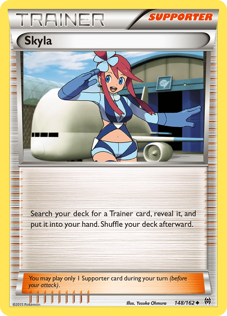 Skyla, kortbilde fra pokemontcg.io