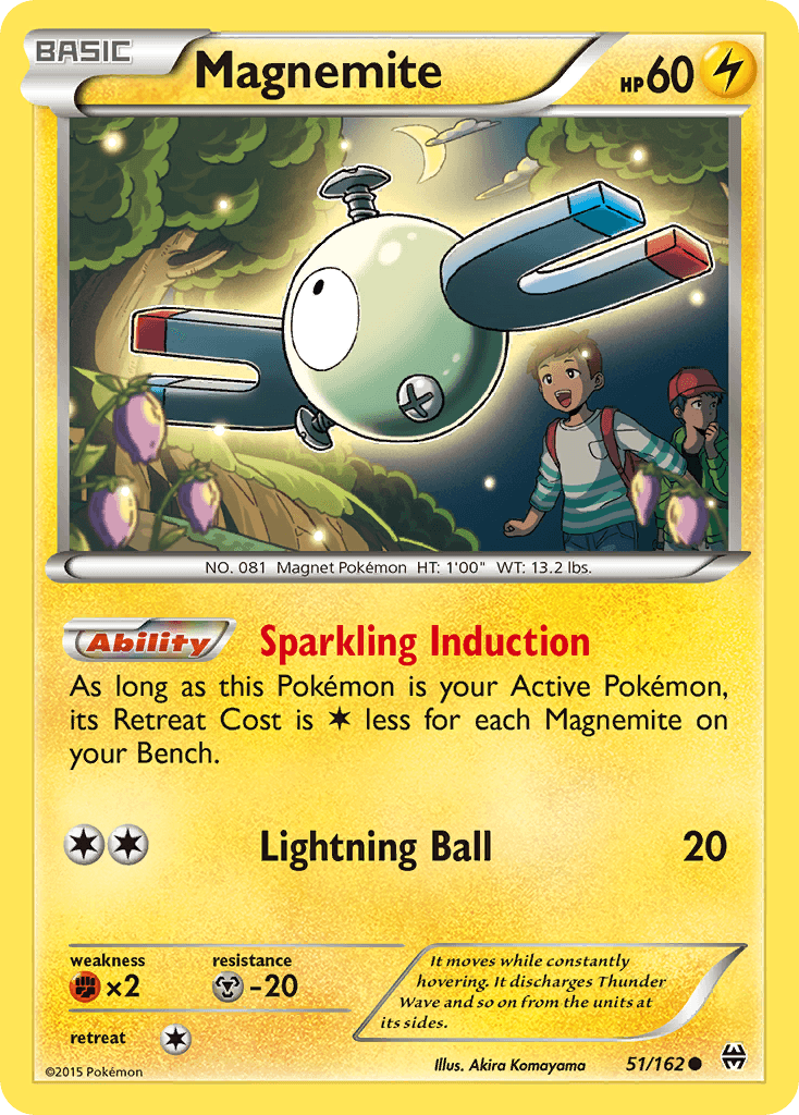 Magnemite, kortbilde fra pokemontcg.io