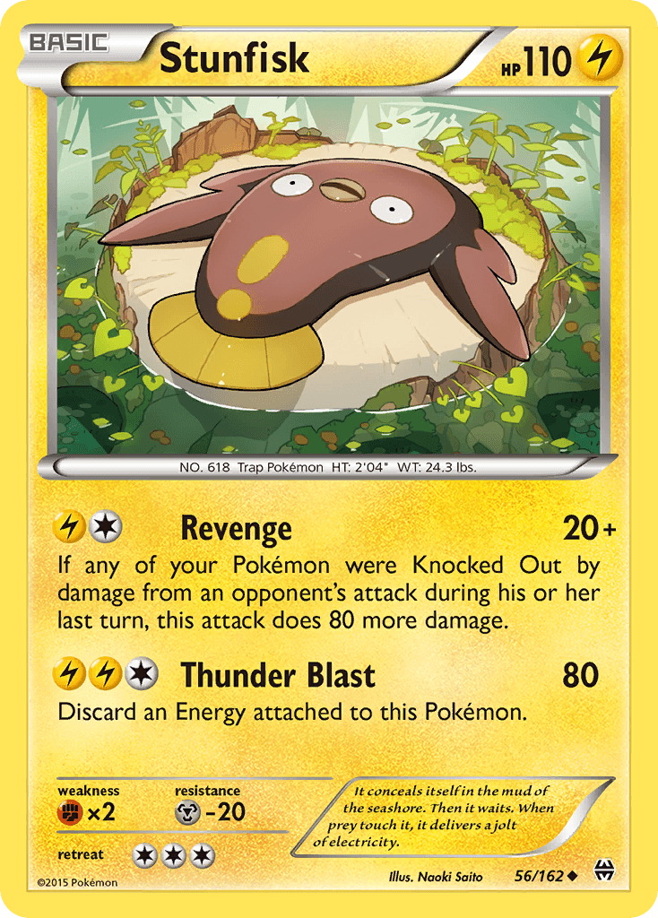 Stunfisk, kortbilde fra pokemontcg.io