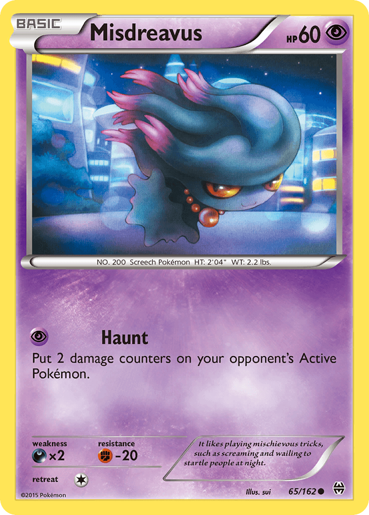 Misdreavus, kortbilde fra pokemontcg.io