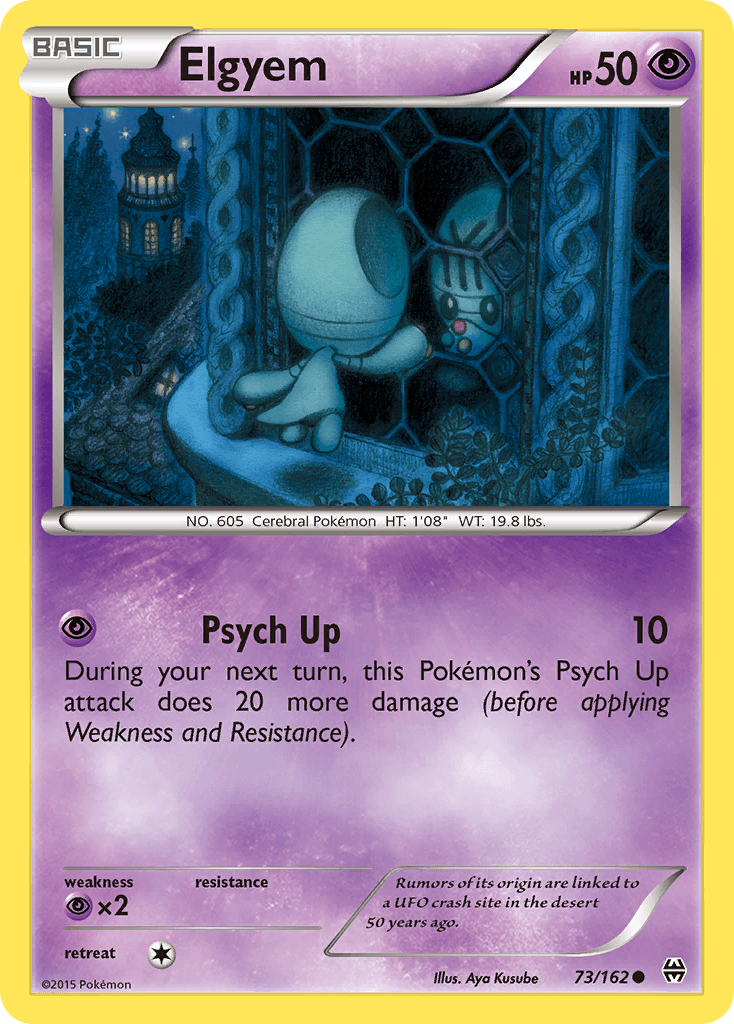Elgyem, kortbilde fra pokemontcg.io