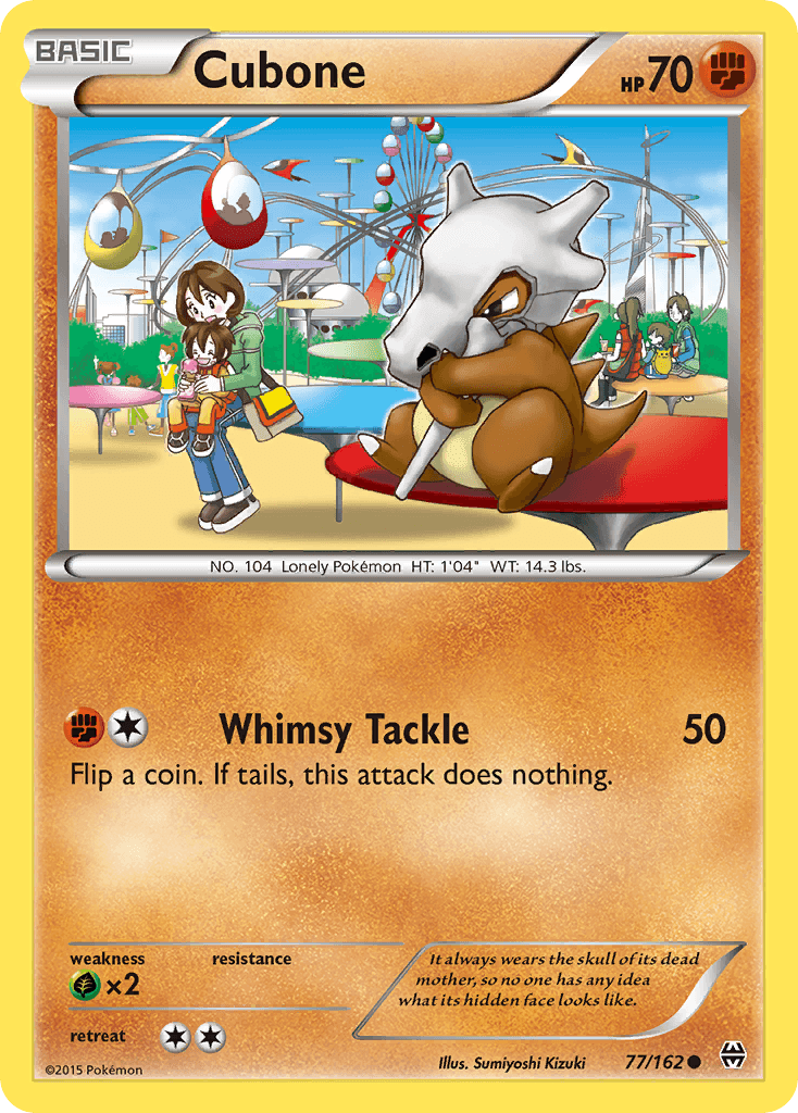 Cubone, kortbilde fra pokemontcg.io