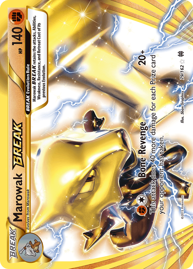 Marowak BREAK, kortbilde fra pokemontcg.io