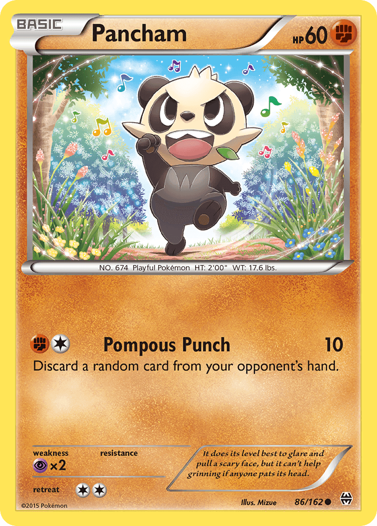 Pancham, kortbilde fra pokemontcg.io