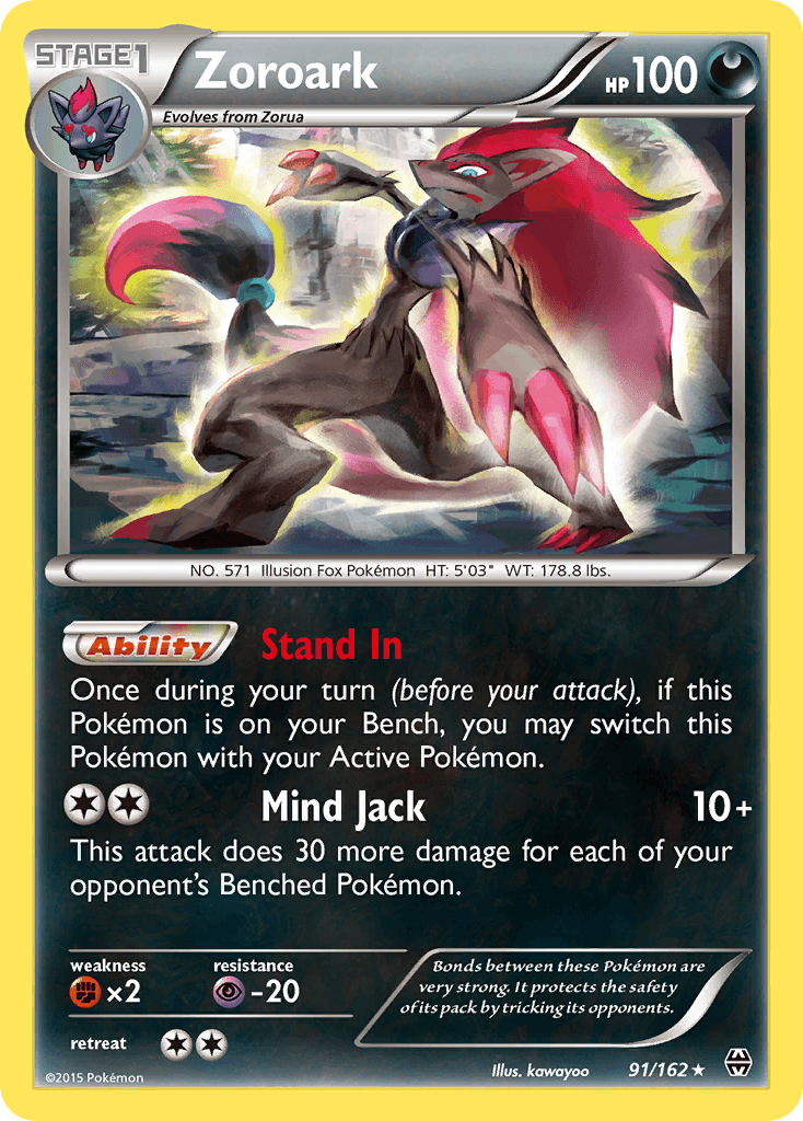 Zoroark, kortbilde fra pokemontcg.io