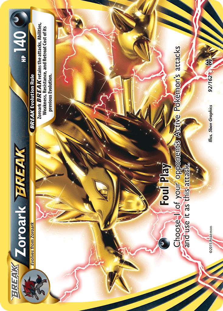 Zoroark BREAK, kortbilde fra pokemontcg.io