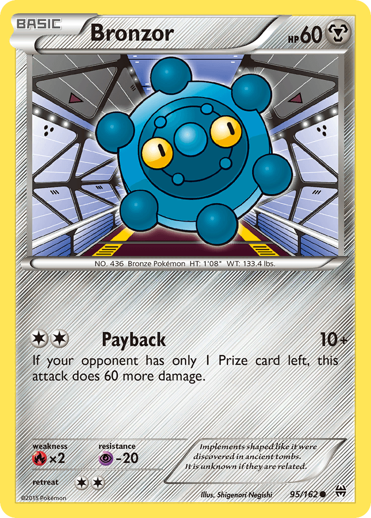 Bronzor, kortbilde fra pokemontcg.io