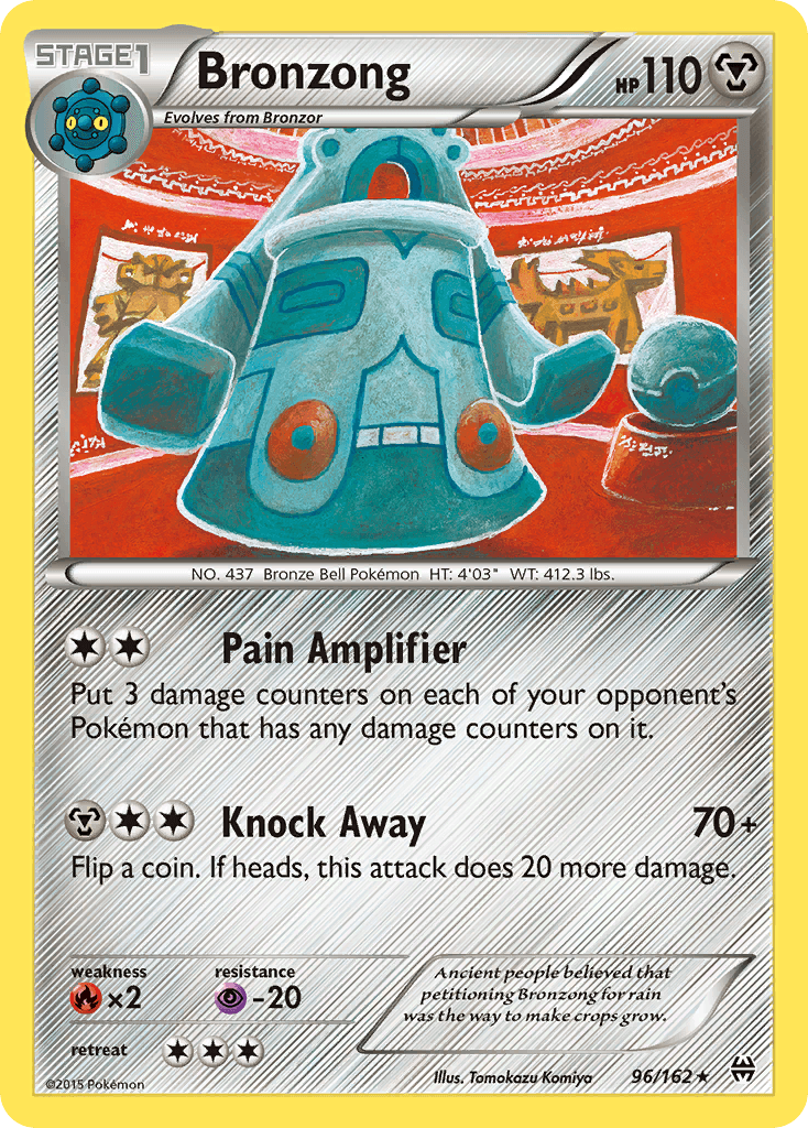 Bronzong, kortbilde fra pokemontcg.io