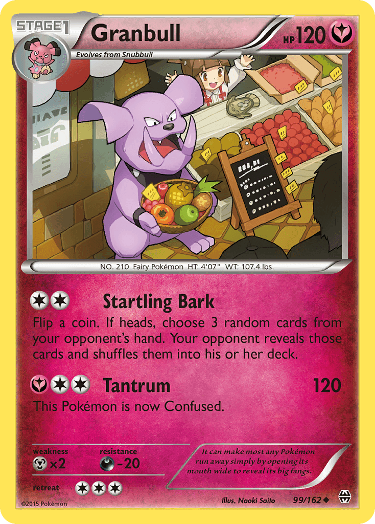 Granbull, kortbilde fra pokemontcg.io