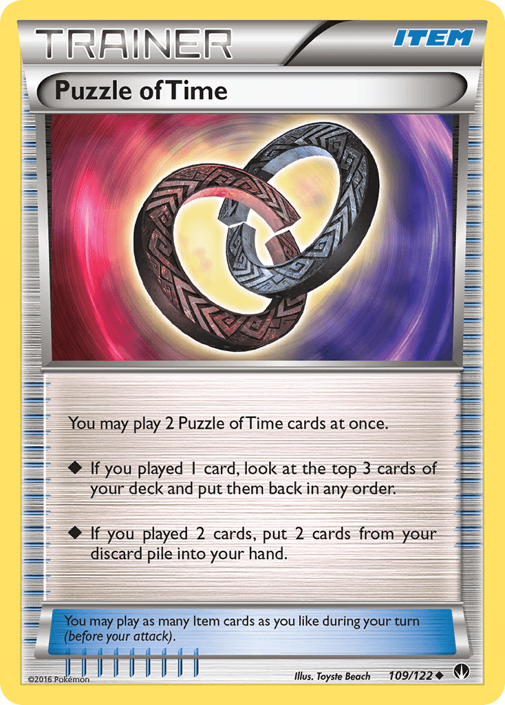 Puzzle of Time, kortbilde fra pokemontcg.io