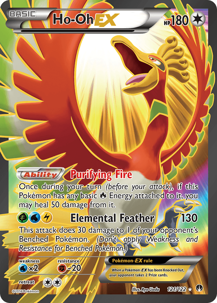Ho-Oh-EX, kortbilde fra pokemontcg.io