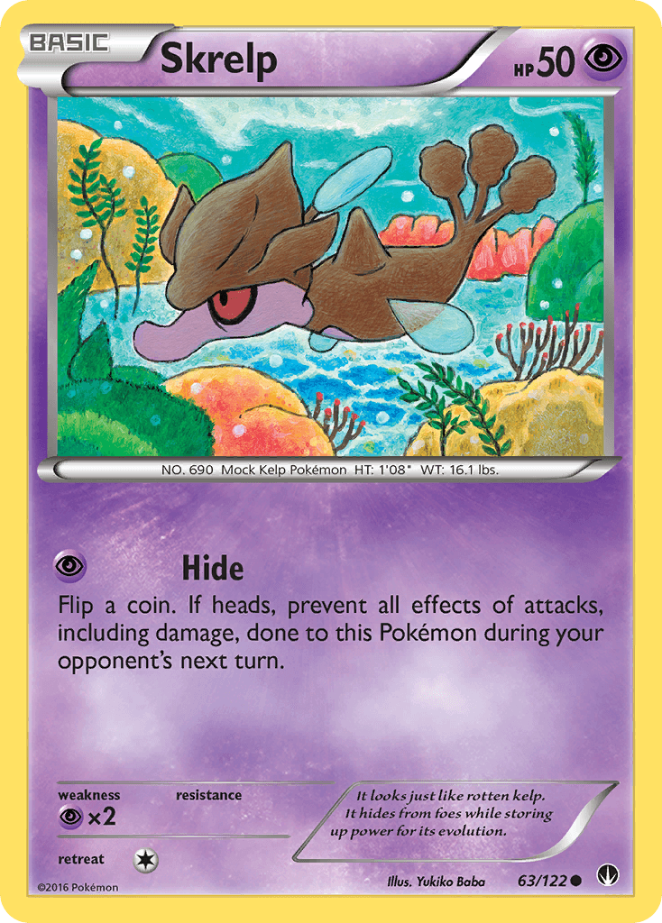 Skrelp, kortbilde fra pokemontcg.io
