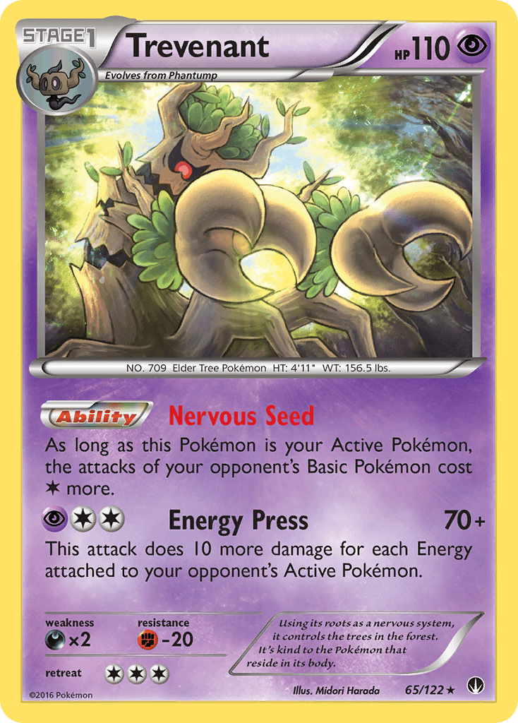 Trevenant, kortbilde fra pokemontcg.io