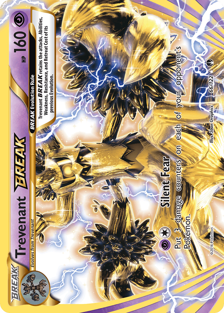 Trevenant BREAK, kortbilde fra pokemontcg.io