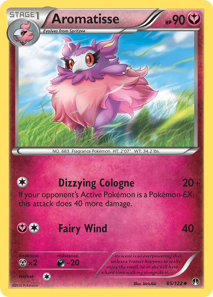 Aromatisse, kortbilde fra pokemontcg.io