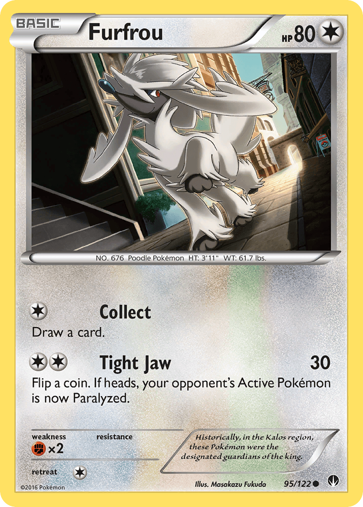Furfrou, kortbilde fra pokemontcg.io