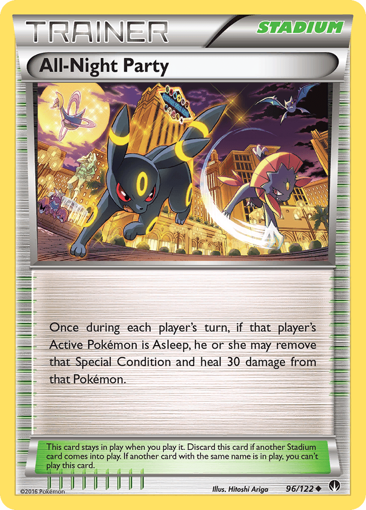 All-Night Party, kortbilde fra pokemontcg.io